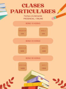 clases particulares francés